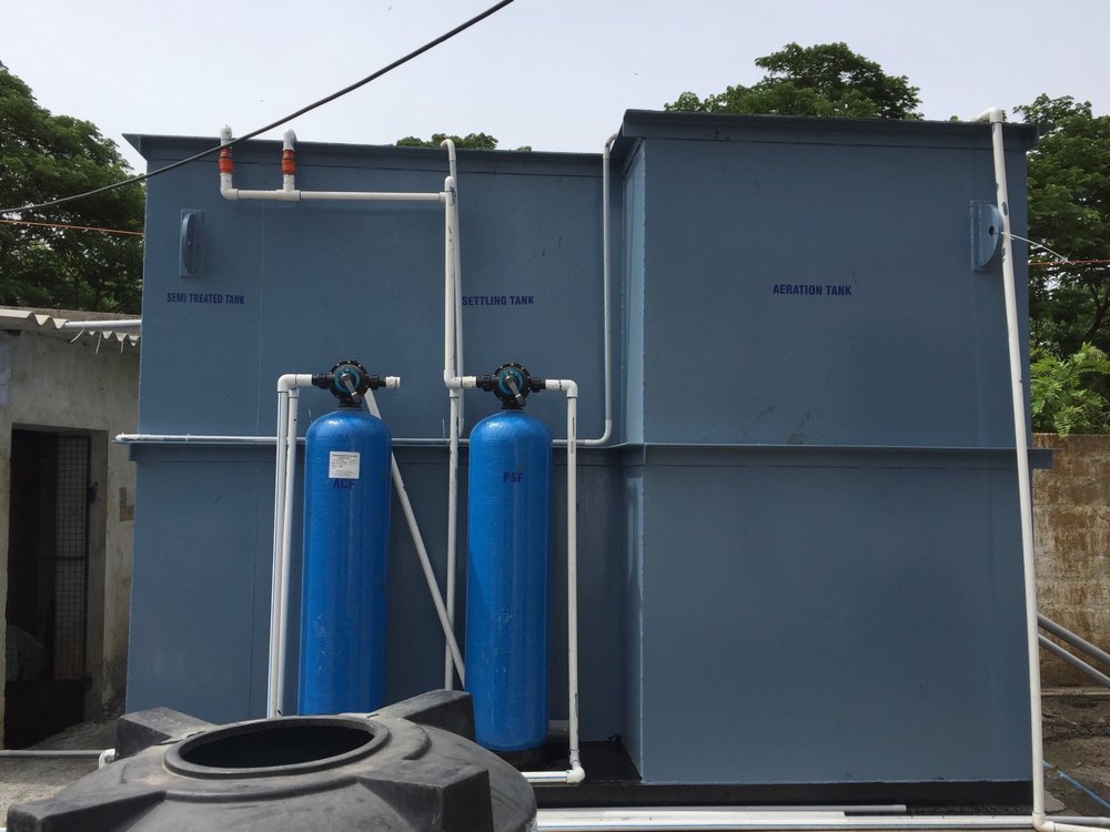 MBBR Sewage Treatment Plant, Dairy Industry
