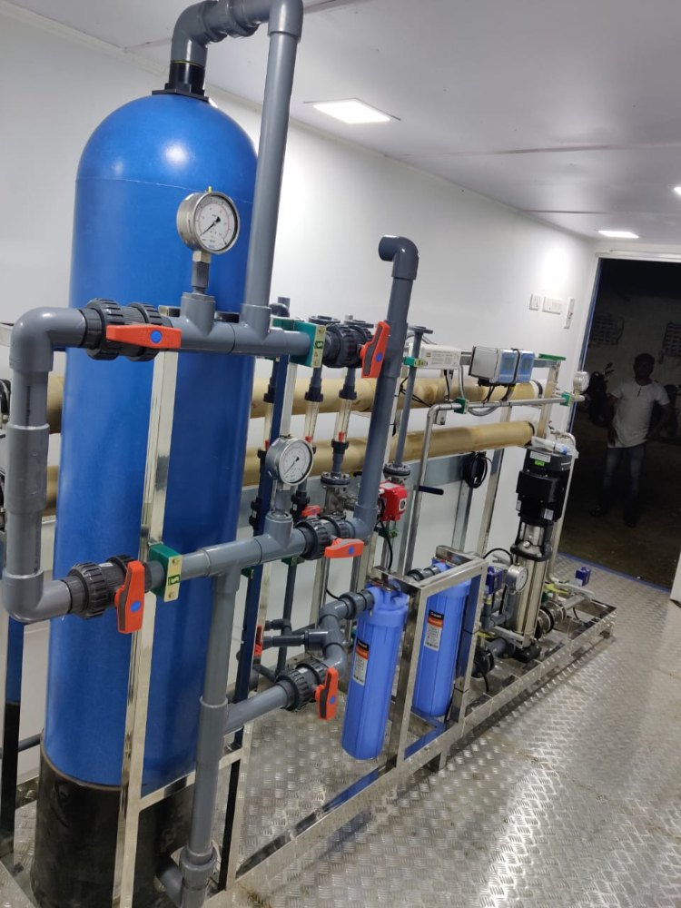 Pharmaceutical Industry Mobile Water Treatment Plants 1000 Ltr