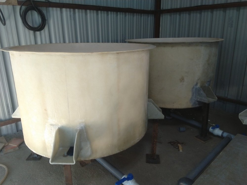 1.2 Meter Frp Tanks For Fish Hatchery, For Water Storage, Storage Capacity: 1000L