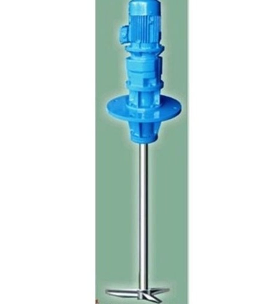 Stainless Steel Industrial Agitator, Capacity: 100 M3/Day