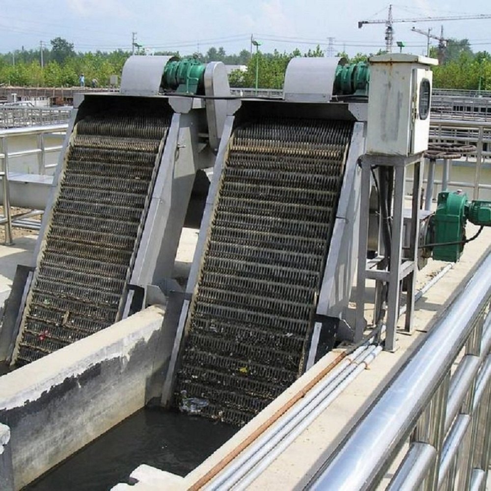 Reva Sewage Water Mechanical Bar Screen, Solid Separation