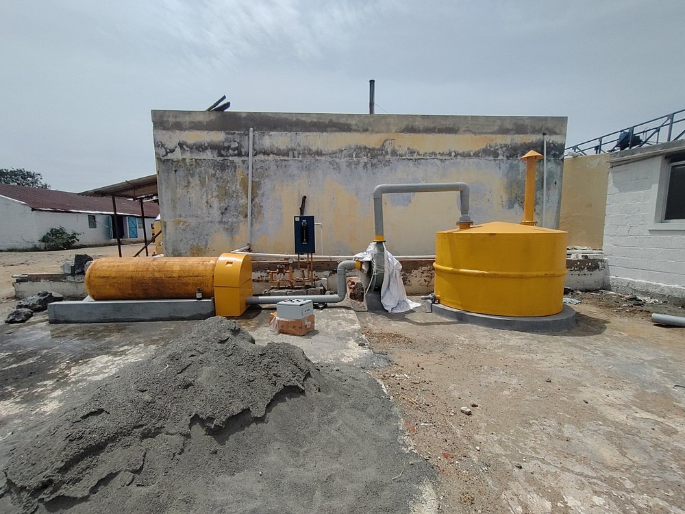 Chlorine Leak Absorption System With Neutralisation Tank
