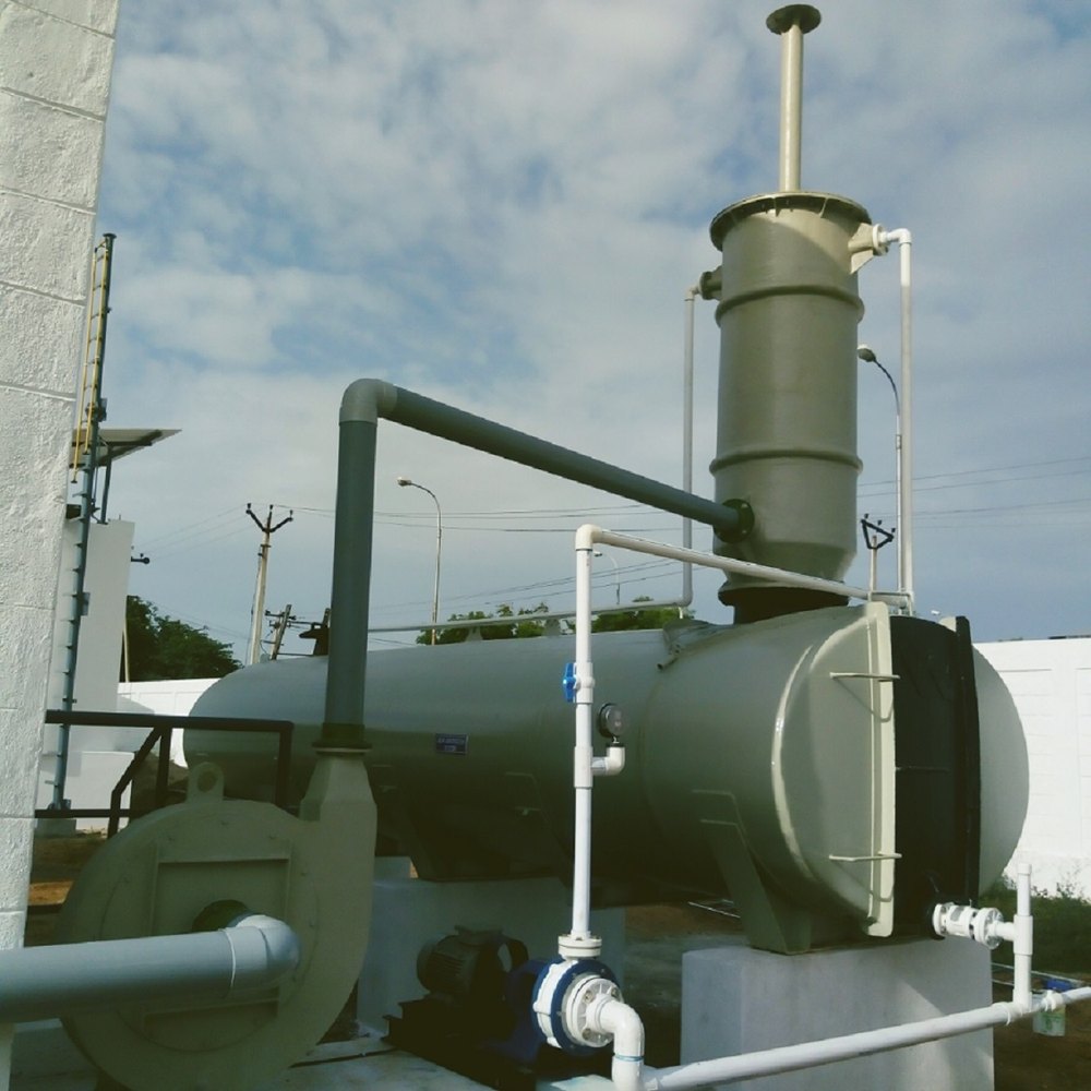 Automatic Chlorine Leak Absorption System