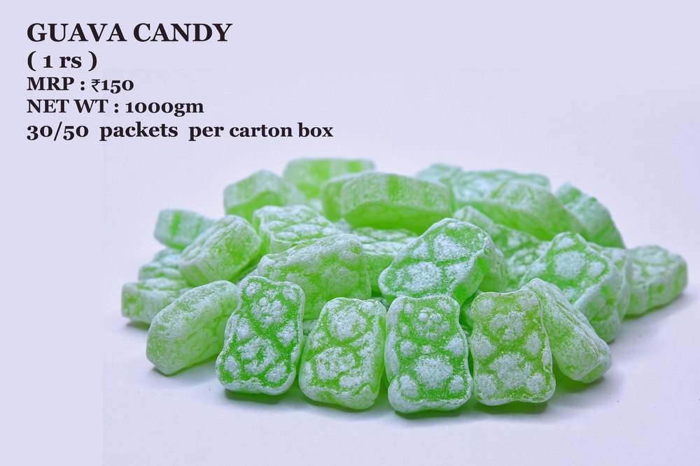 koo koo Green Guava Candy, Packaging Type: Packet, Packaging Size: 1kg
