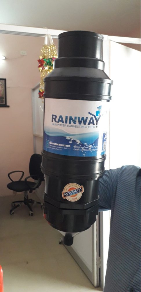 Rain Way 3 Inch Rainwater Harvesting Filter, For Industrial, Capacity: 2000lph