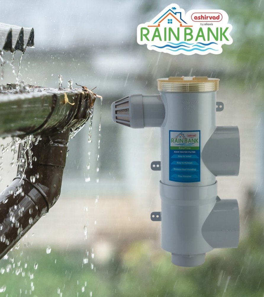 110mm Rainbank Ashirvad Rainwater Harvesting Filter, 2400 Sqft, Capacity: 500 Ltrs Per Minute