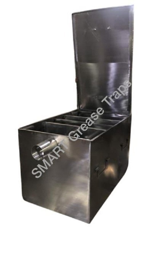 Industrial Effluent SS Grease Trap With Sludge Removal