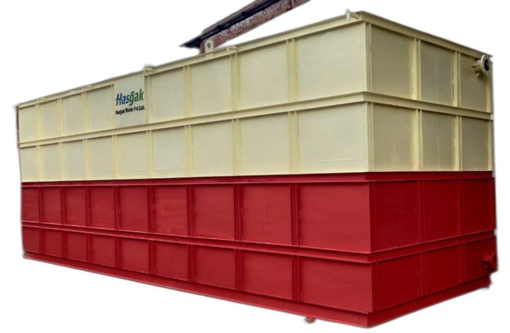 Mild Steel Stp & Etp Storage Tank Fabrication, Capacity: 80KLD