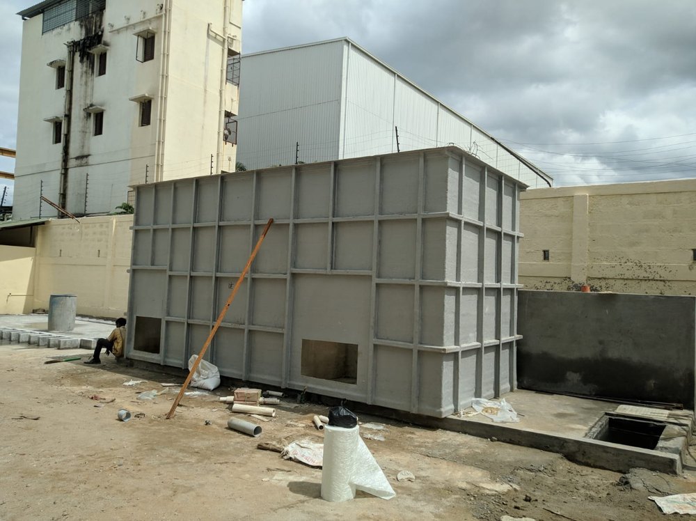 FRP Industrial ETP Tank, Storage Capacity: 10000 Litre