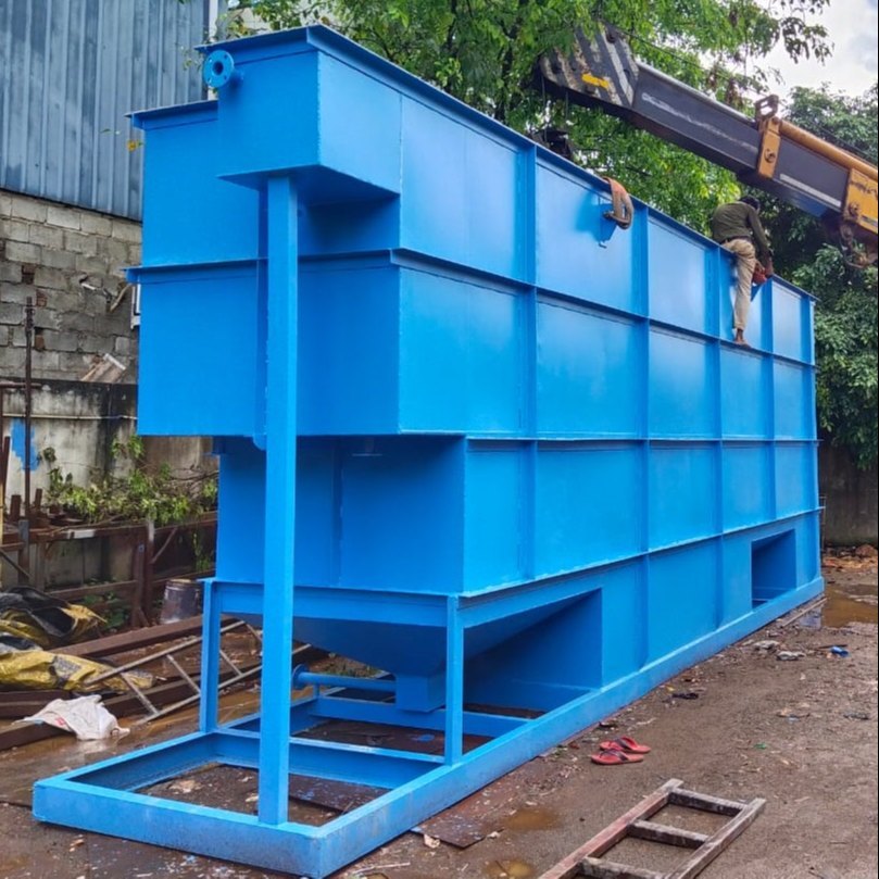 Mild Steel ETP TANKS, Capacity: 40000 ltr