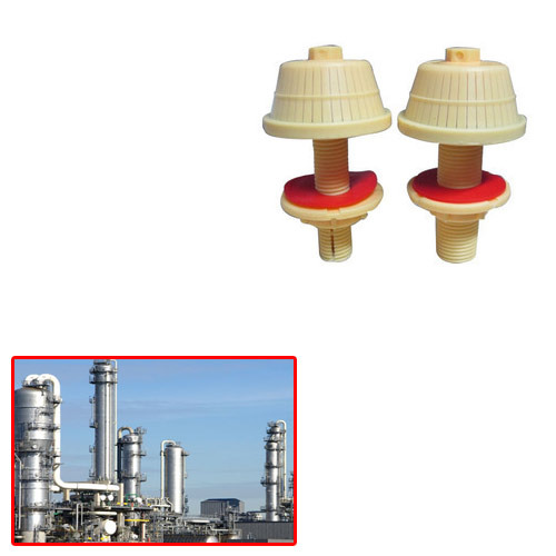 PP White Plastic Filter Nozzles For Petrochemicals Industry