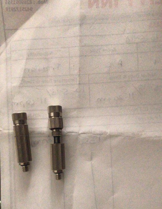 ss Good Filter Mist Nozzle