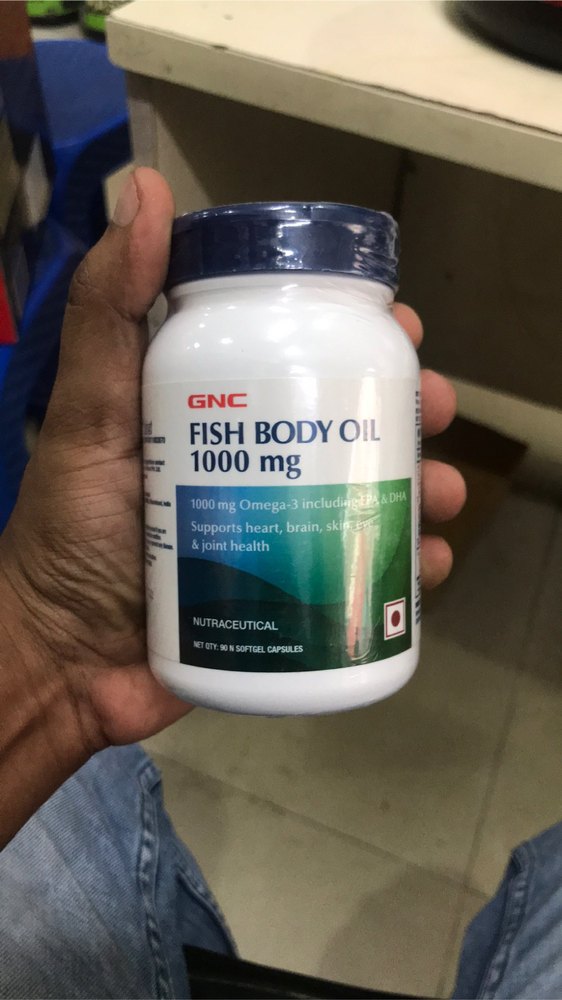 Gnc Fish Oil, Packaging Type: Plastic Bottle, Packaging Size: 90 Softgel