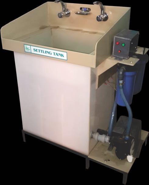 Jewellery Settling Tank Hand Wash, Capacity: Standardized