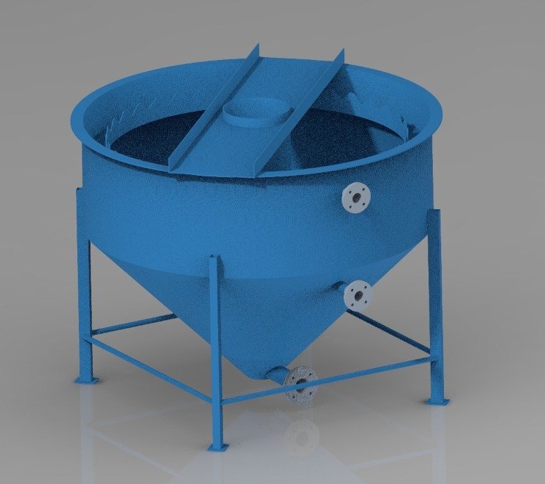 FP Industrial Effluent FRP settling tank