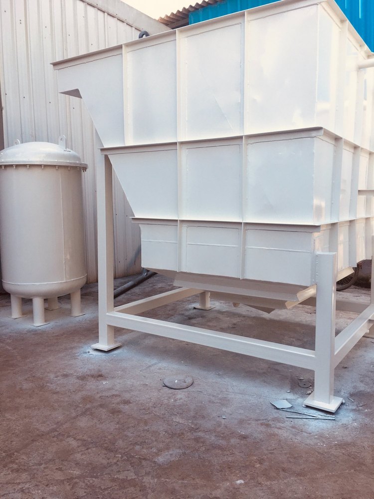 Pharmaceutical Industry Horizontal Flow Automatic Industrial Effluent Lamella clarifier, 0.5 m, Normal