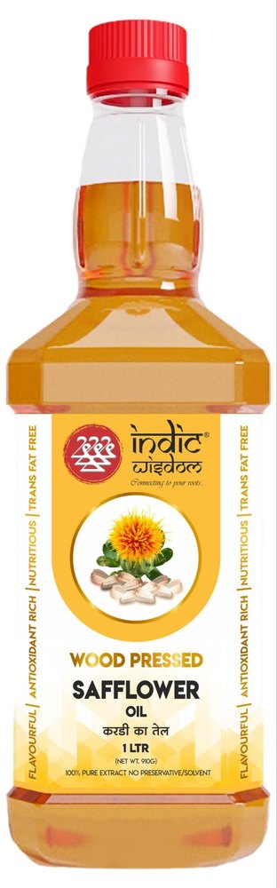 Cold Pressed Safflower Oil 1 Litre For Cooking