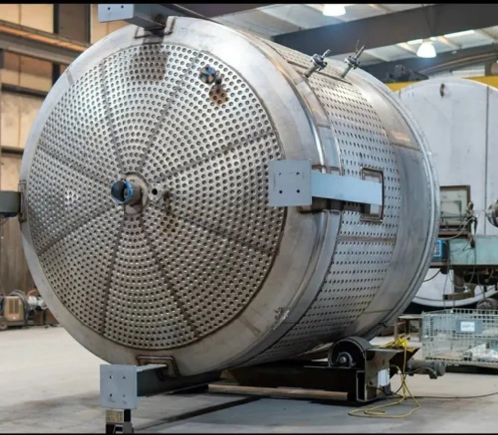 Mild Steel Chemical Rubber Lining Tank, For Industrial, Natural Gas