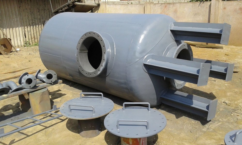 Rubber Lined Vessel Filter, For Chemical Industry