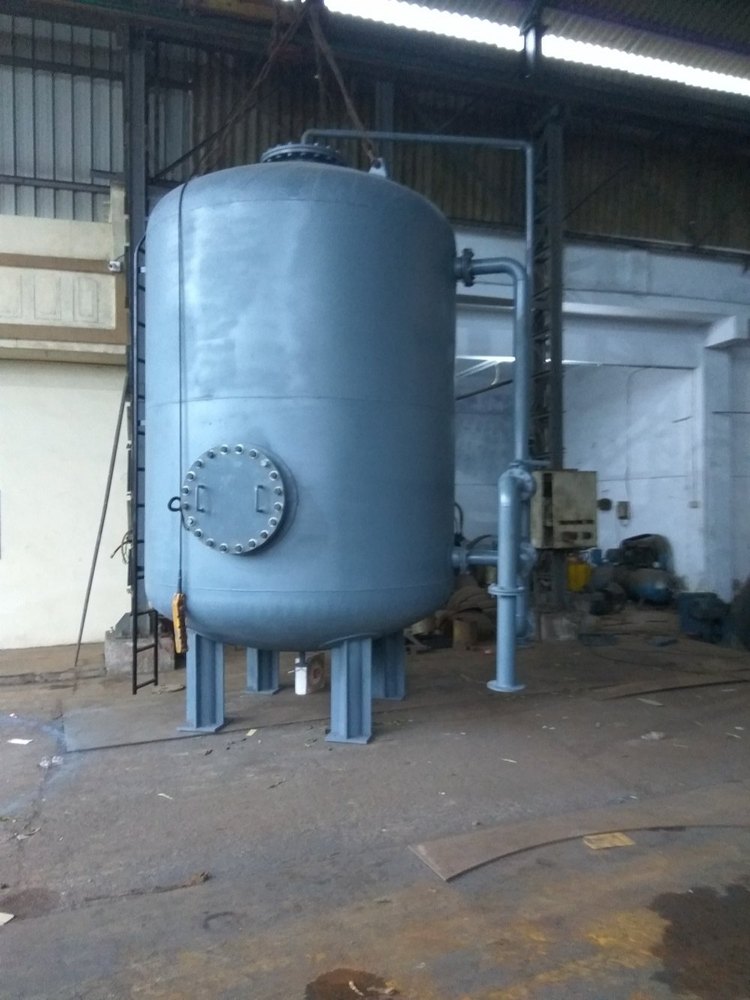 Water Rubber Lined Pressure Vessel, Material Grade: IS 2062, Capacity: >10000 L