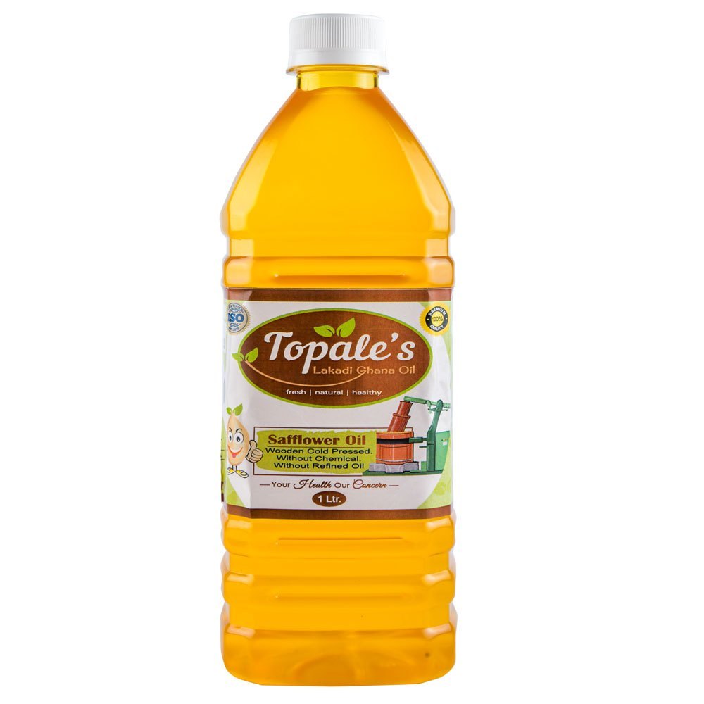 Oleic And Linoleic Acids Mono Saturated 1L Topale\'s Safflower Oil