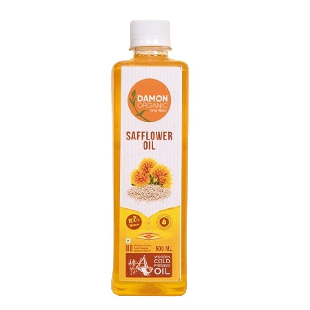 Wooden Cold Pressed Safflower Oil, 500ml