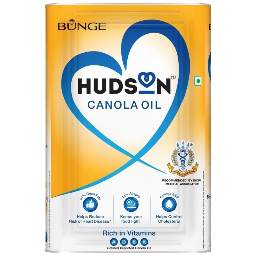 Hudson Canola Oil, Lowers Cholesterol, High In Protein