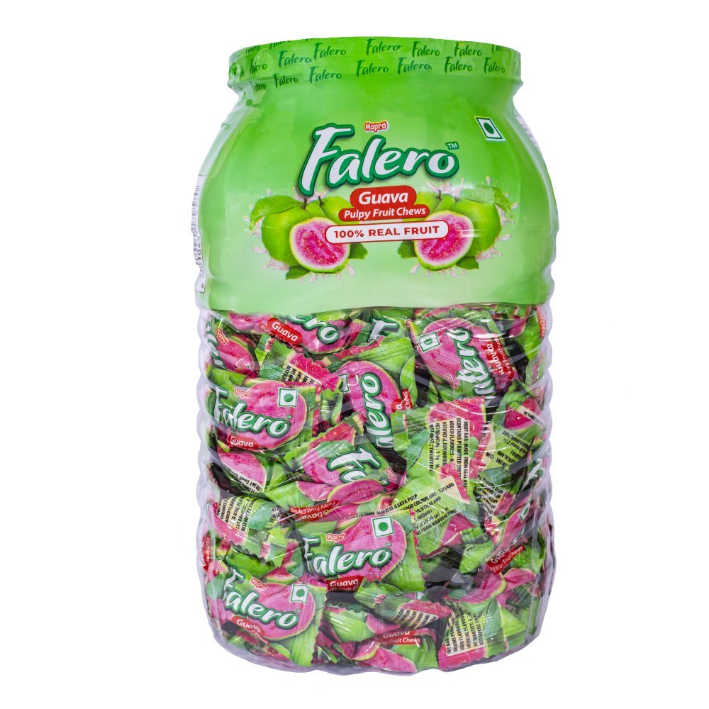 Mapro 770gm Guava Pulpy Fruit Chews, Packaging Type: Plastic Jar