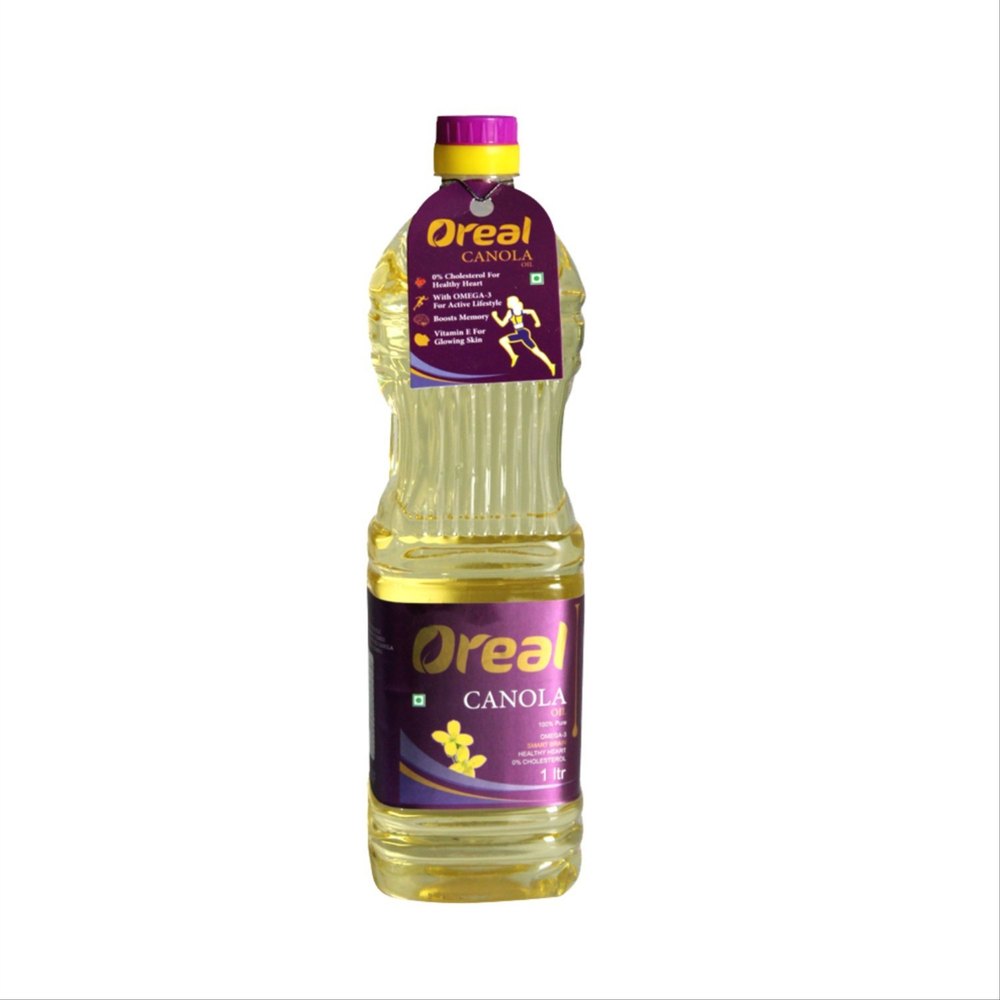 1 Litre Oreal Canola Oil, Lowers Cholesterol