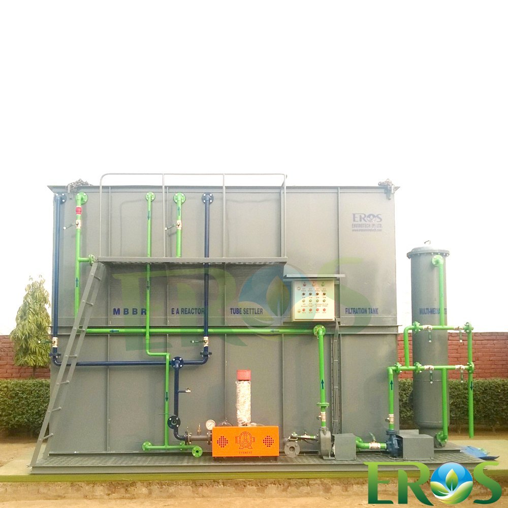 Containerized Plug & Play Sewage Treatment Plant For Hospitals, Automation Grade: Automatic, 10 KLD to 300 KLD