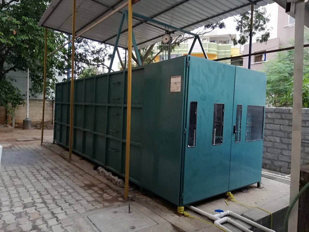 Containerized Effluent Treatment Plant, 500 KLD, Food Industry