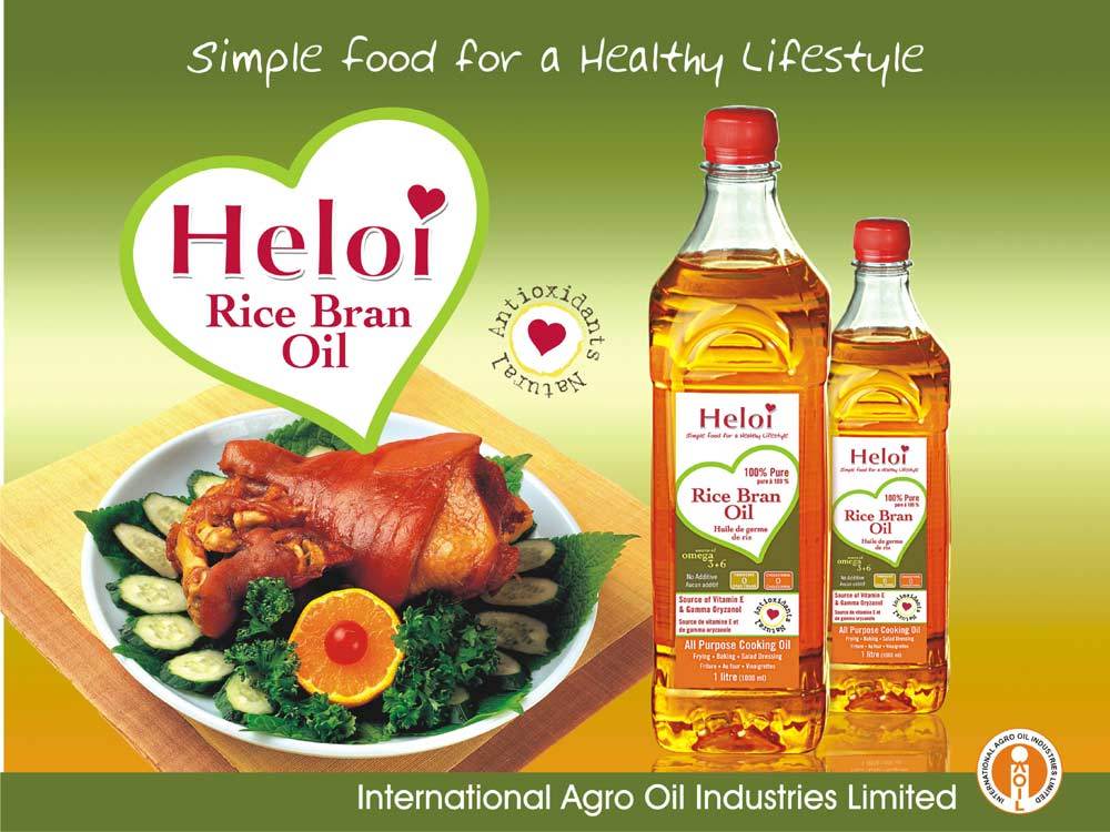 Rice Bran Oil, Lowers Cholesterol, Low Cholestrol