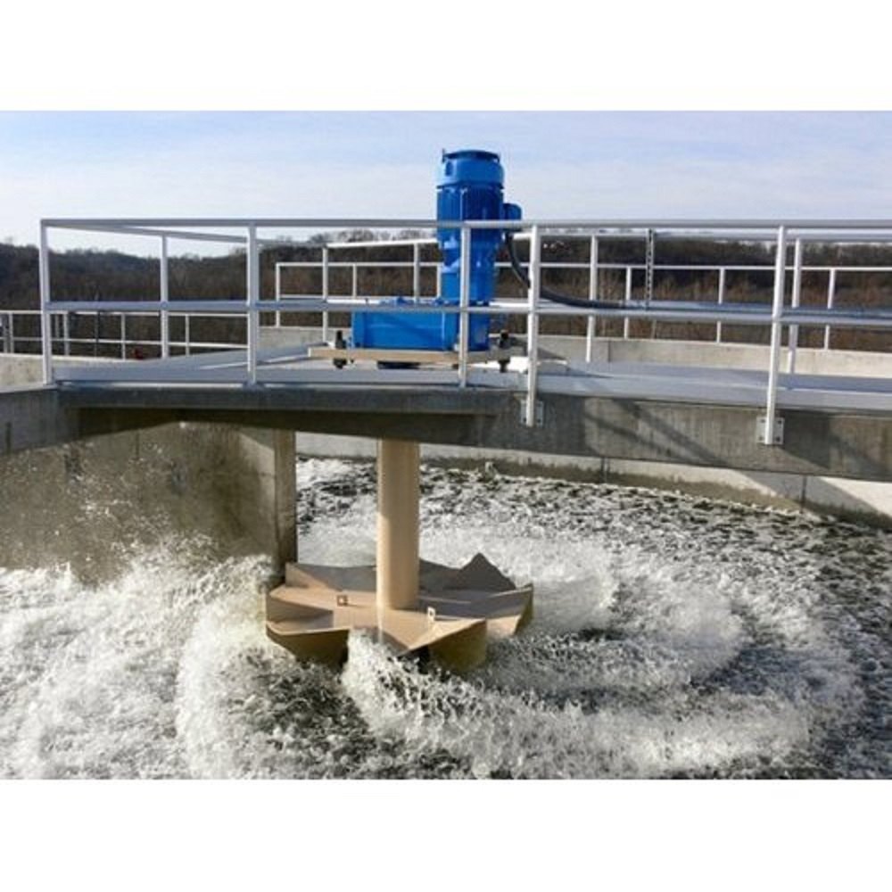 Surface Floating Fluidized Aerated Reactor Fixed Aerator, 3 (m3/h), 3 mm