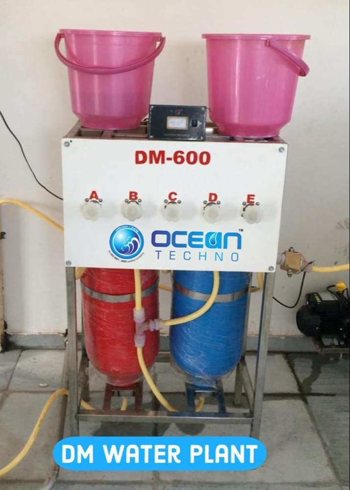 600 LPH Water Demineralization Plant, 150 kg, 380 V