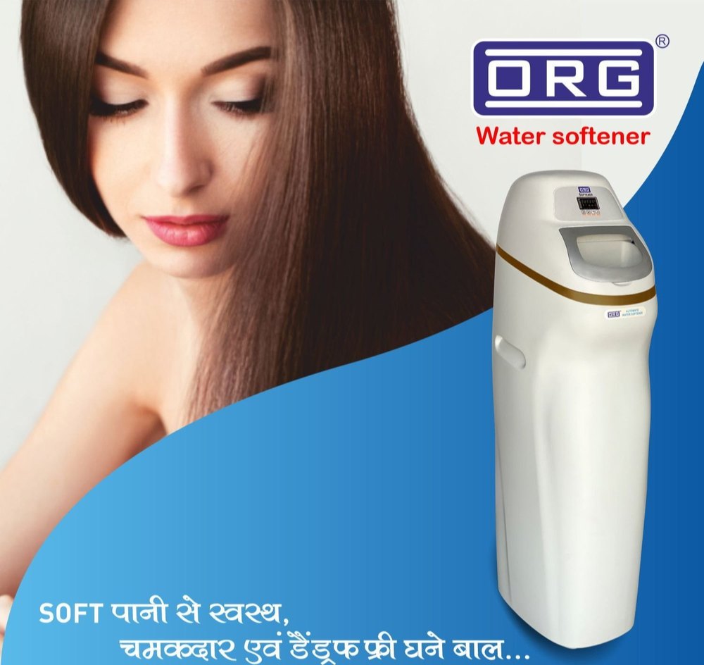 White ORG Automatic Water Softener, Capacity: 5000, 3000