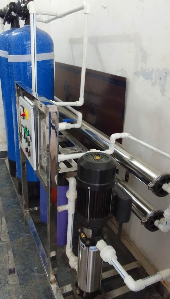 Commercial 1000 Lph Ro Plant, Mild Steel