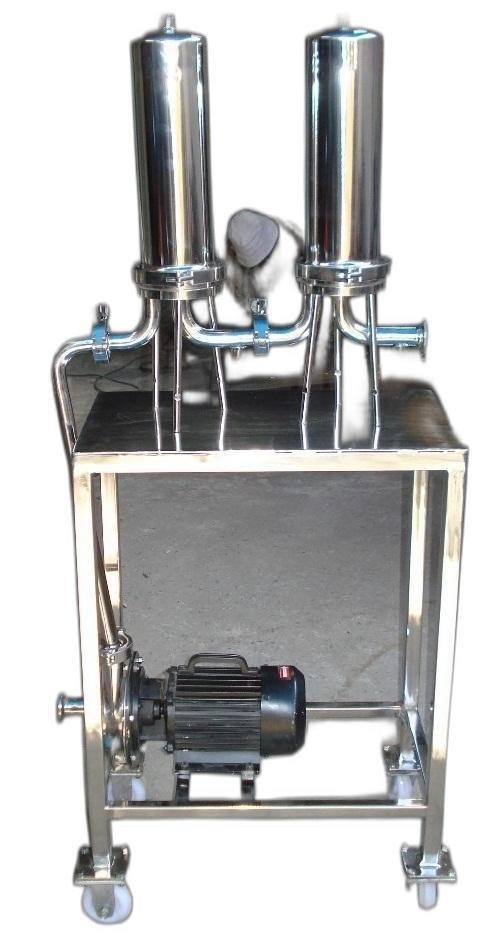 Stainless Steel Oil Filtration Plant, For Liquid Filter, Automation Grade: Manual