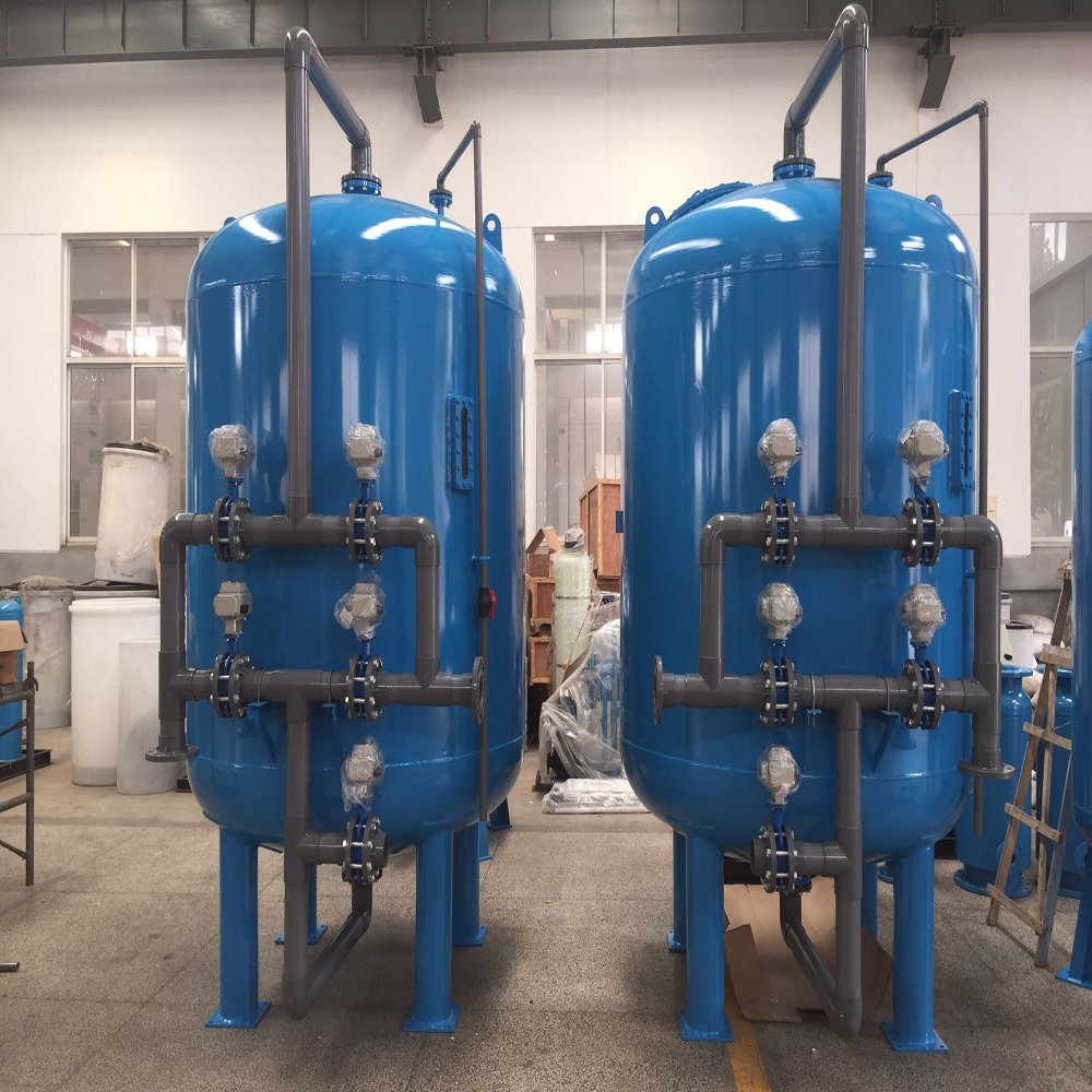 Activated Carbon And Fiberglass Filtration System, Flow Rate (Cubic Meters/Hr):0-500, 500-1000, 1000-2000