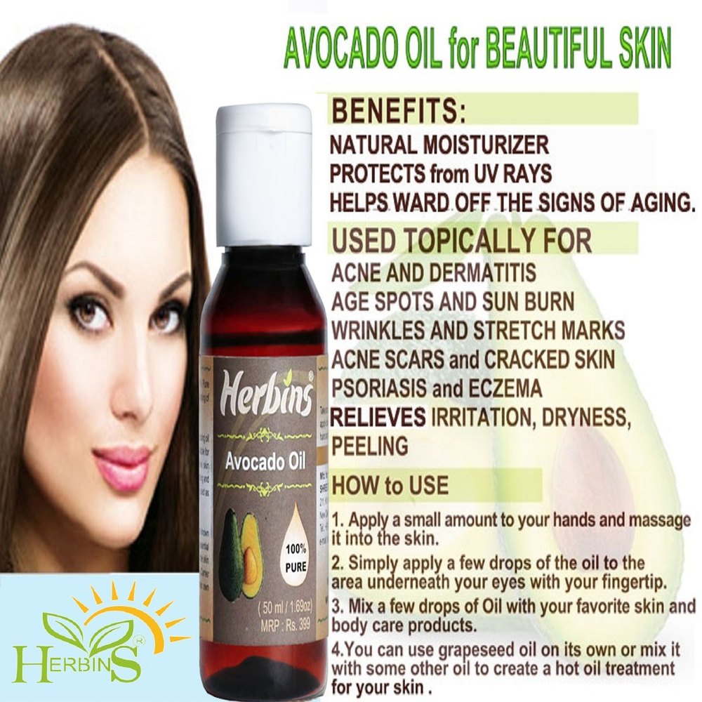 Avocado Oil, For Cosmetic, Rich In Vitamin