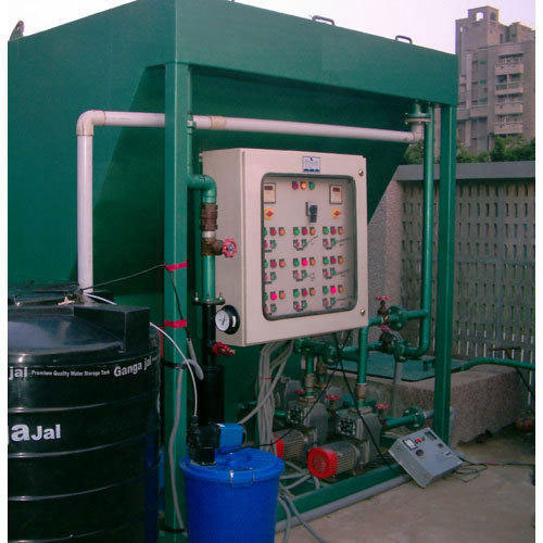 Containerized Plug & Play Residential Packaged Sewage Treatment Plant, 500 KLD