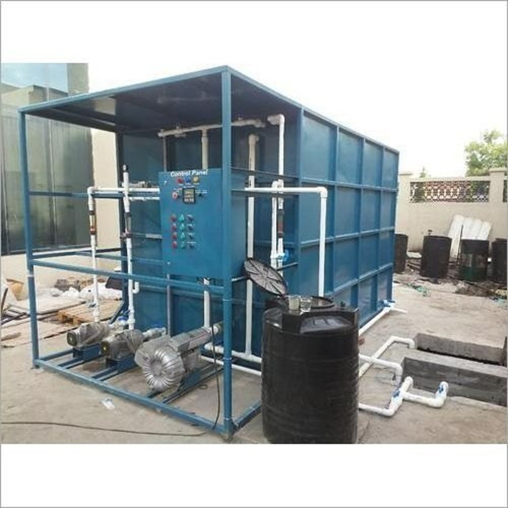 Portable Sewage Treatment Plant, 100 KLD, 0.5 kW