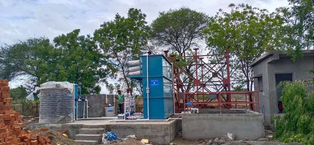 Construction Water Sewage Treatment Plant, 50 KLD
