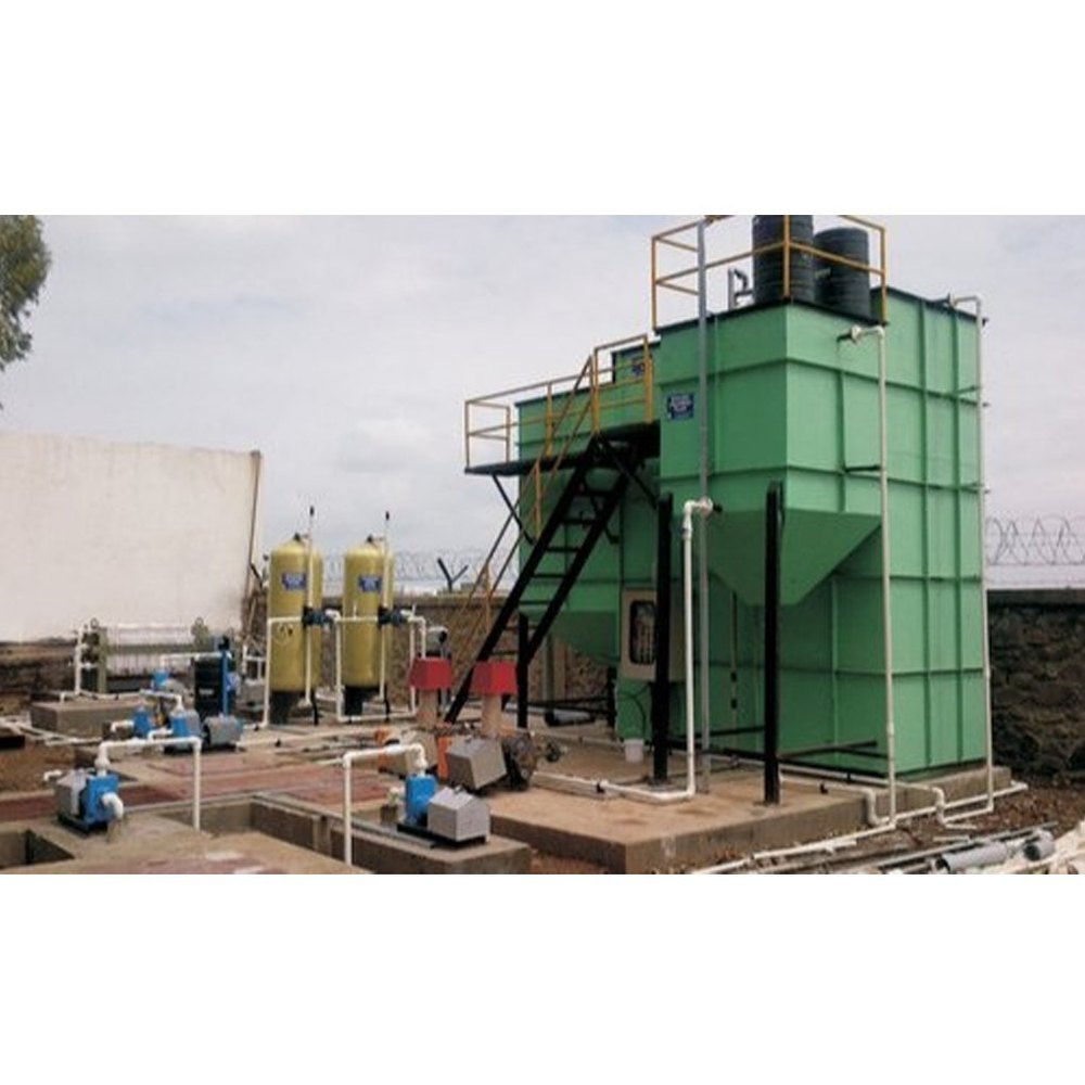 Containerized Plug & Play Modular STP Plant, Pharmaceutical & Chemicals, 500 KLD