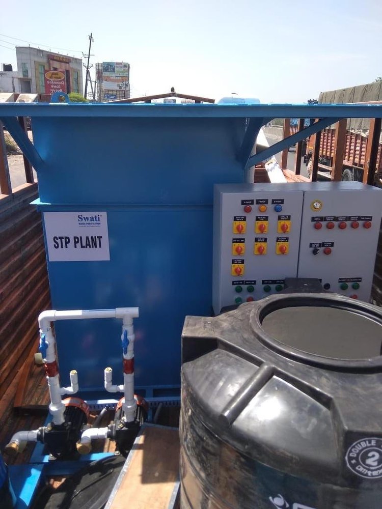 Completes Civil work with Installation Conventional Sewage Treatment Plant, Industrial & Domestic, 0.5 kW