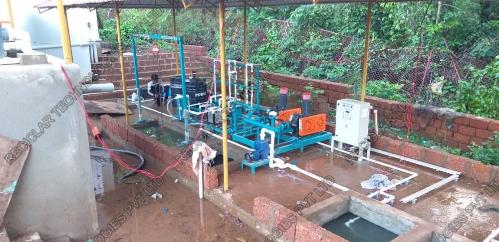Prefabricated Conventional Sewage Treatment Plant, Residential & Commercial Building, 25 KLD