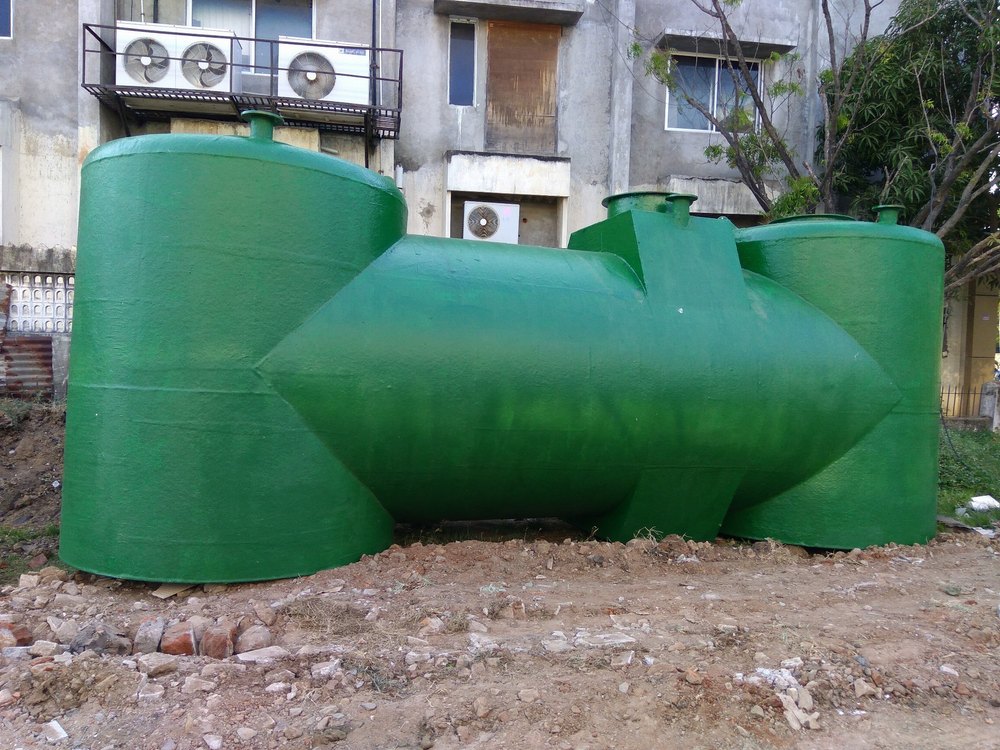 Wastewater Underground Sewage Treatment Plant, Capacity: 500 m3/day