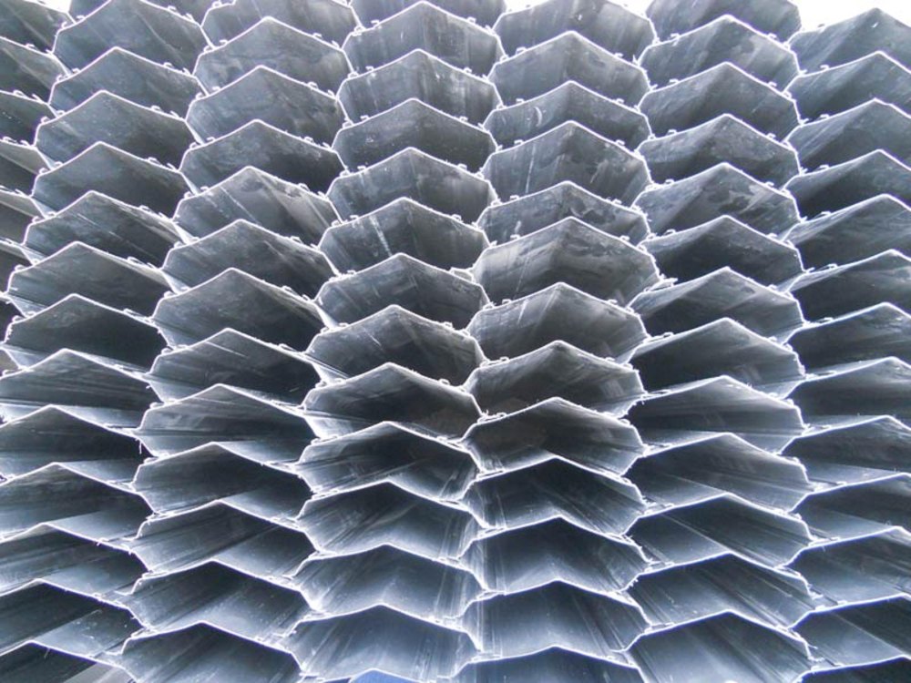 Manual Black Tube Settler Media - Hexagonal Chevron Shape, Model/Type: TSM-99
