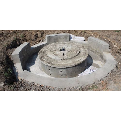 Concrete Rcc Rainwater Harvesting System With Recharge Shaft, Capacity: 10000lt-15000lt