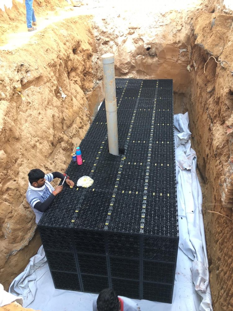 Ground Water Recharging Rainwater Harvesting System, Capacity: Up to 500000000 Ltr