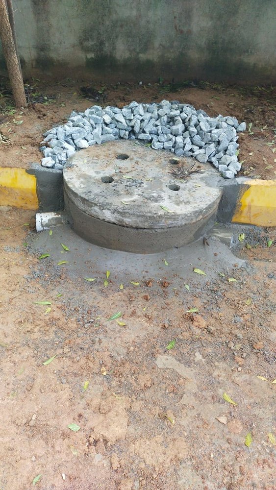 manual Modular Recharge Pit, Capacity: 20000 LPH